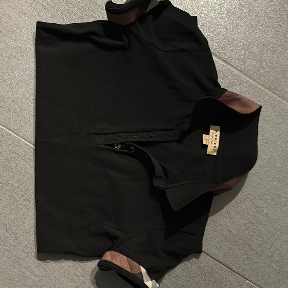 Authentic Burberry Signature Short Sleeve Polo  S